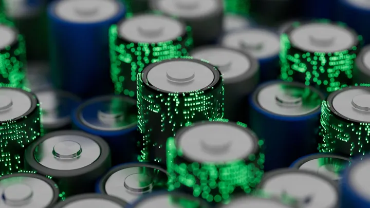 Lithium battery cells with digital traceability visualization