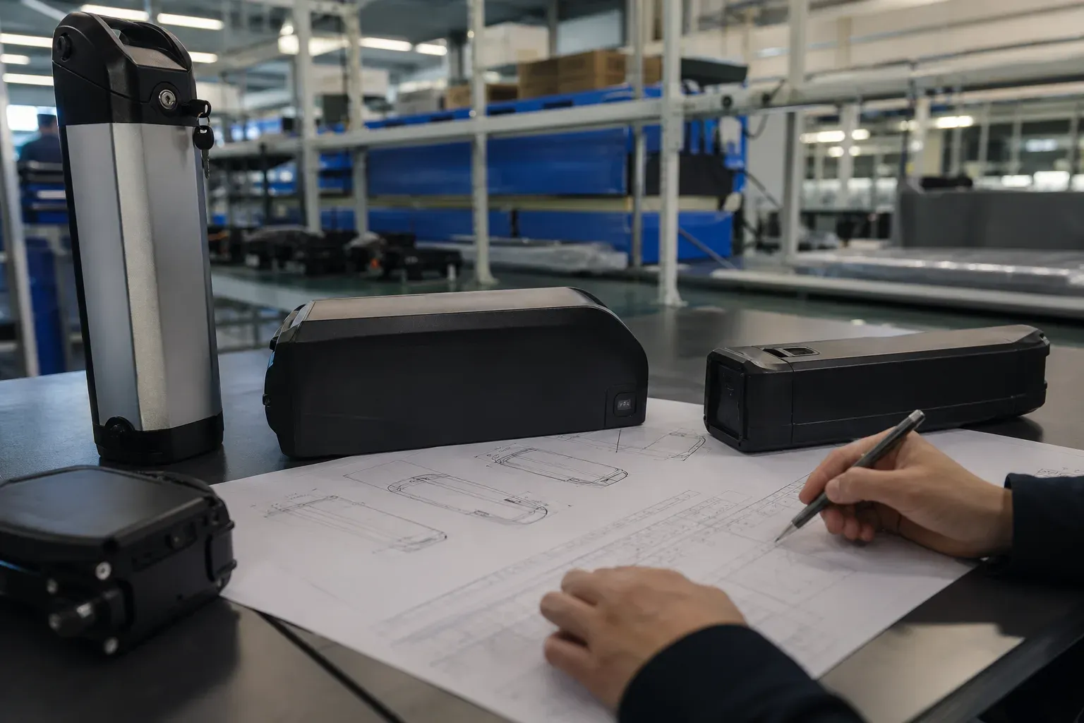 Engineering review desk for e-bike battery RFQ requirements