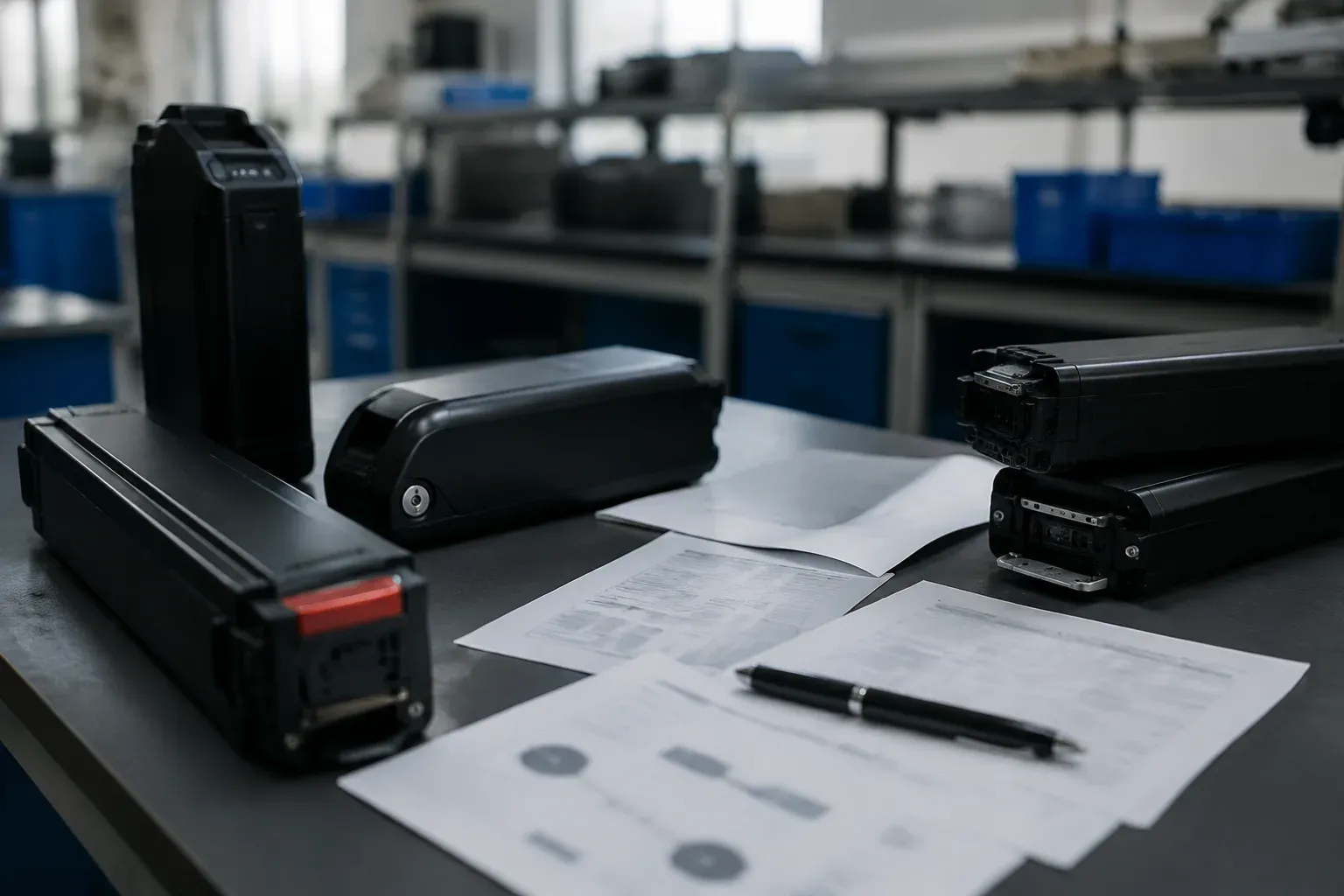 Battery pack assembly line showing real manufacturer production capability