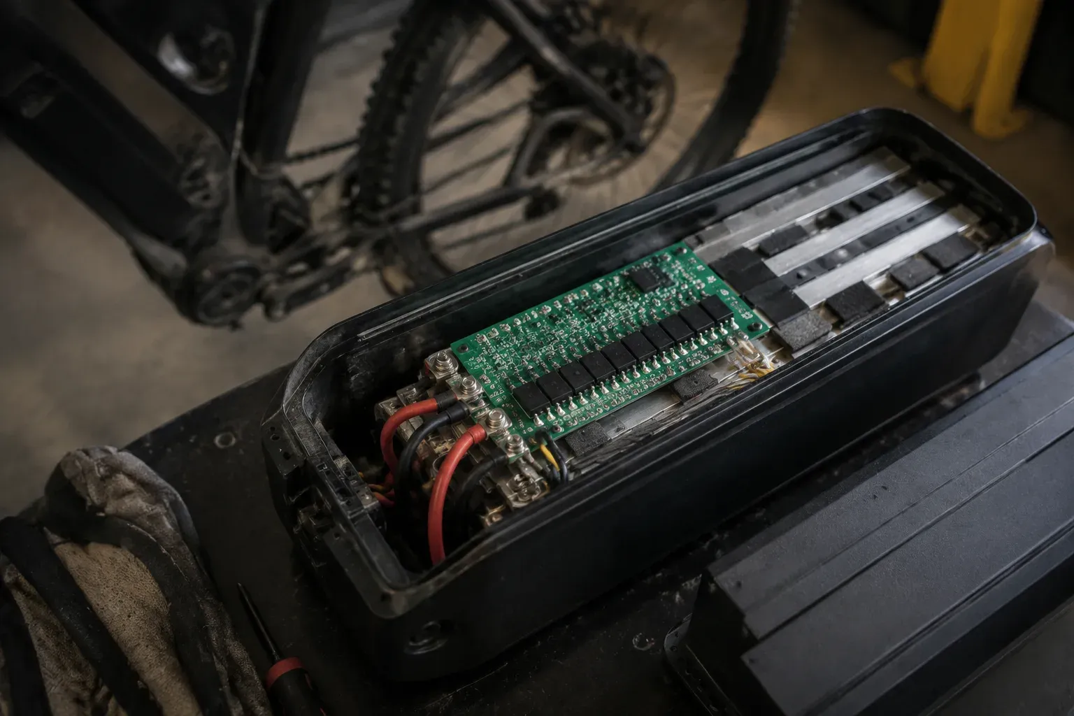 BMS protection hardware emphasizing continuous-current headroom for cargo packs